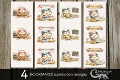 Mom's cat | Mother's day bookmarks sublimation design PL Product Image 1