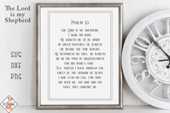 Lord is my Shepherd SVG | Bible Verse Product Image 1