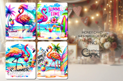 Beach, summer time | Money Card Sublimation design PLUS Product Image 1