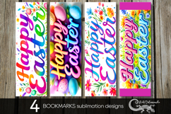 Happy Easter | spring bookmarks sublimation design P Product Image 1