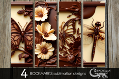 Chocolate is my love | 4 bookmarks sublimation designs PLUS Product Image 1