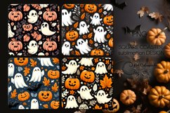 Halloween pattern | funny square coaster sublimation designs Product Image 1