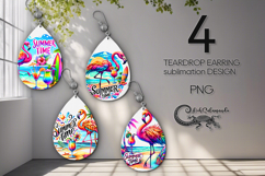 Tropical BeachLife | 4 summer time Teardrop earring design P Product Image 1