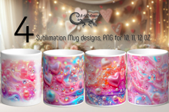 Love Pearls | 4 Valentine Sublimation Mug designs PL Product Image 1