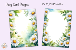 Daisy Card Designs | Printables Product Image 1