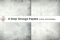Grey Grunge Digital Papers Product Image 1