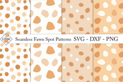 Seamless Fawn Spot Patterns SVG Product Image 1