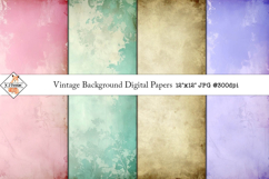 Vintage Background Digital Papers Product Image 1