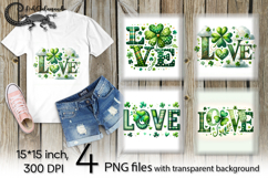 St. Patrick's day vibes | 4 PNG Sublimation designs P Product Image 1