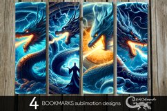 Chinese dragon | magic bookmarks sublimation design PLUS Product Image 1