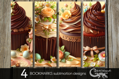 Christian cake | easter bookmarks sublimation design Product Image 1