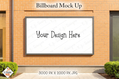 Billboard Sign Mock Up Photo jpg Product Image 1
