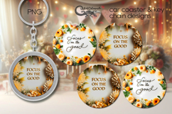 Motivating inscriptions | Car coaster &amp; key chain designs PL Product Image 1
