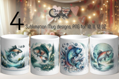 Fish On | 4 summer fishing Mug Sublimation design PL Product Image 1
