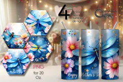Mother's Day drawing | cute Skinny tumbler design PLUS Product Image 1