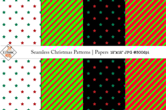 Seamless Christmas Papers | Patterns Product Image 1