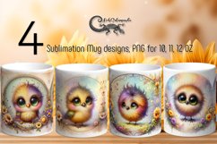 Rainbow birds | Mug Sublimation design bundle Product Image 1