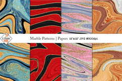 Marble &amp; Gold Papers | Backgrounds Product Image 1