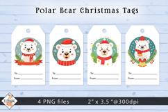 Christmas Gift Tags | Polar Bears Product Image 1