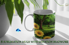 Coffee Mugs I8 Designs Beadwork Mugs, JPG Product Image 1