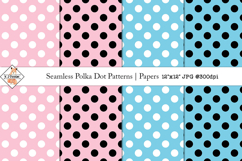 Seamless Polka Dot Digital Papers Product Image 1