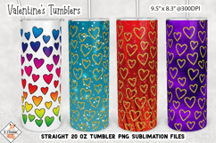 Tumbler Sublimation | Valentine's Designs Product Image 1