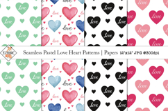 Seamless Heart Patterns | Papers Product Image 1