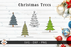 Christmas Trees SVG Product Image 1