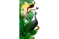 Jungle Animals Corner &amp; Border Clipart Bundle Product Image 3