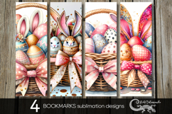 Easter eggs | spring bookmarks sublimation design P Product Image 1