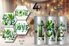 St. Patrick's day vibes | 4 tumbler sublimation designs P Product Image 1