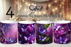 Lilac bush | flowers Sublimation Mug design bundle Product Image 1