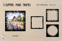 Clipping Masks SVG | Overlay Designs Product Image 1