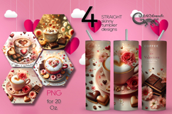 Coffee is my love | 4 Sublimation Tumbler Designs P Product Image 1