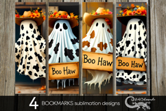Halloween character | 4 bookmarks sublimation designs P2 Product Image 1