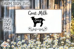 Goat Milk Soap SVG | Farmhouse Designs Product Image 1