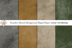 Seamless Scratch Digital Papers | Backgrounds Product Image 1