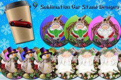 Christmas Car Accessories l 9 Cup Holder Designs,PNG Product Image 1