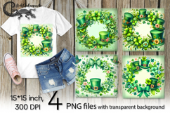 St. Patrick's day pattern | 4 PNG Sublimation designs P Product Image 1