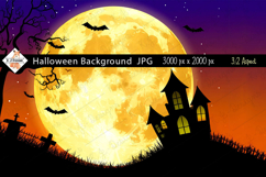 Halloween Theme Background jpg Product Image 1