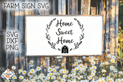 Home Sweet Home SVG | Farmhouse Designs Product Image 1