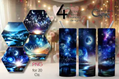 Fairy tale Music | Magic Skinny Tumbler Sublimation Design P Product Image 1