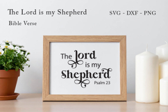 Lord is my Shepherd SVG | Bible Verse Product Image 1