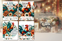 Beautiful farmhouse | Money Card Sublimation designs PLUS Product Image 1