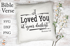 Bible Verse SVG | Christian Design Product Image 1