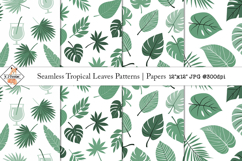 Seamless Tropical Leaves Patterns | Papers Product Image 1