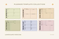 Printable Daily, Project, Goal Planner Template Set Product Image 7