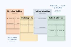 Printable Reflection &amp; Planner Template Set Product Image 4