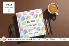 Hardcover Book Mockup | PSD Smart Object Product Image 1