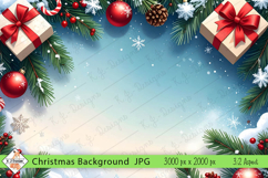 Christmas Theme Background jpg Product Image 1